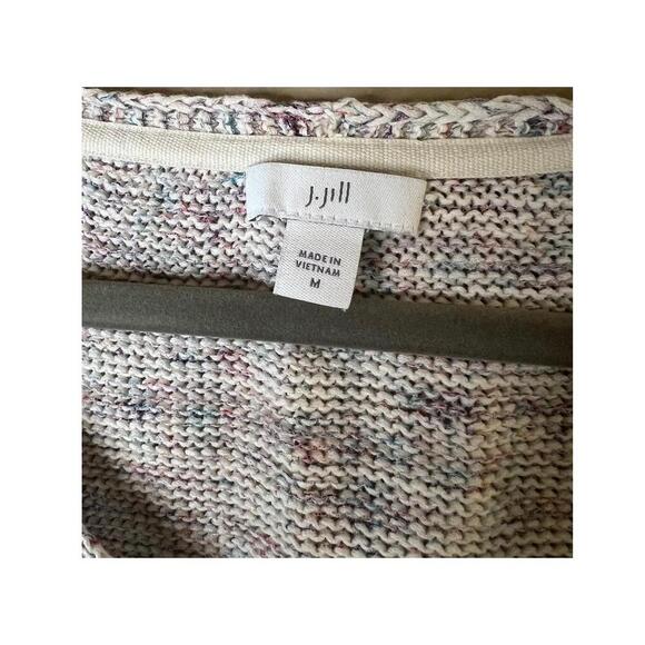 J.Jill Heathered Sleeveless V-Neck Knit Tank Top Medium - Picture 12 of 12